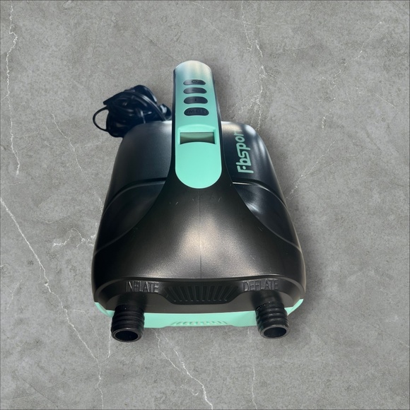 FBSPORT SUP High Pressure Vehicle Electric Air Pump, 20PSI Electric Air Pump - Picture 3 of 9